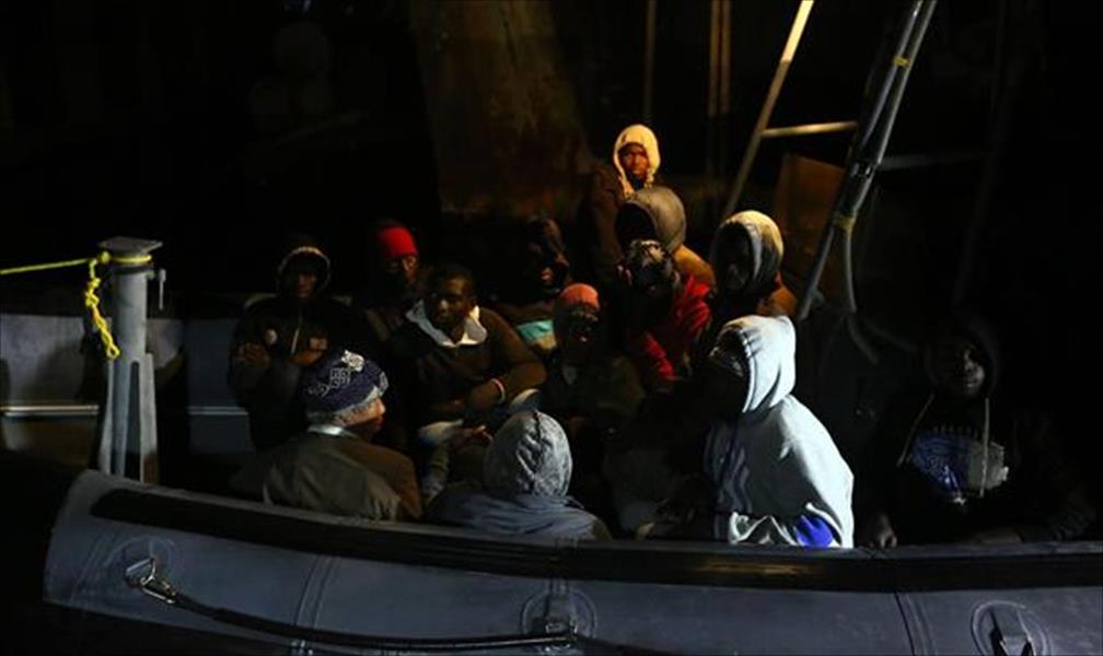 بالصور: إنقاذ 114 مهاجرًا شمال طرابلس بينهم طفلة عمرها ثلاثة أيام