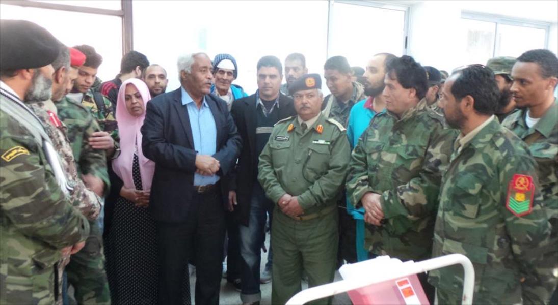 افتتاح مستشفى ميداني عسكري متكامل بمحور «وسط البلاد» في بنغازي