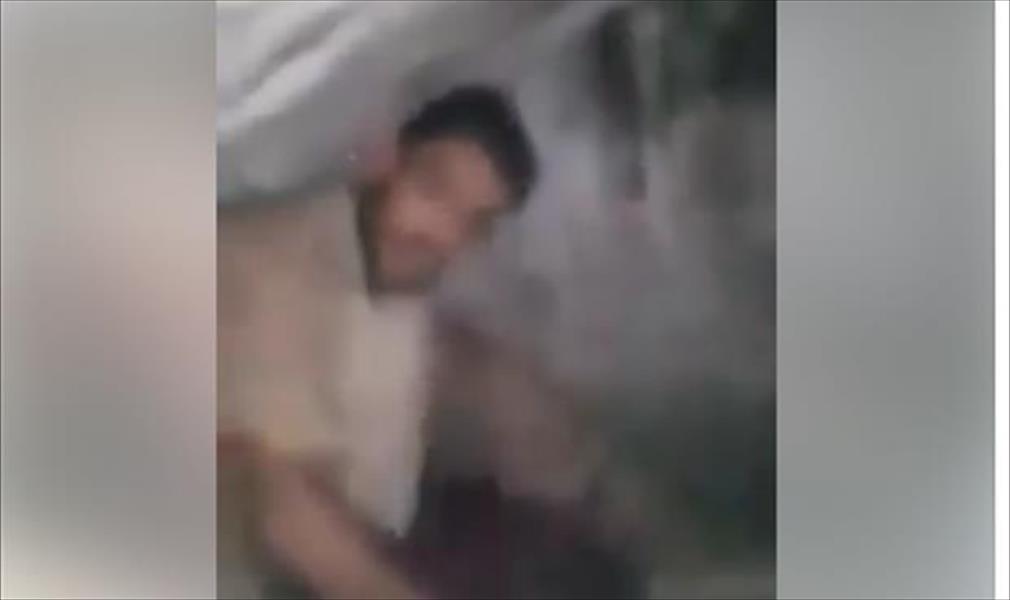 مقطع فيديو يكشف عملية تصفية أحد جنود الجيش الليبي