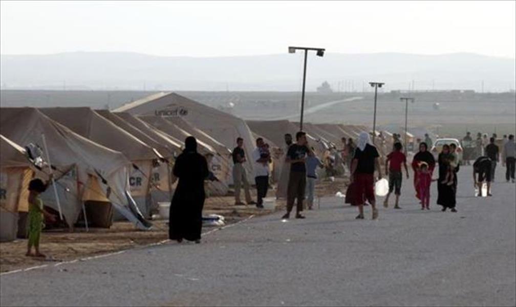 إصابات في صفوف الأمن الأردني ولاجئين سوريين بمخيم الزعتري
