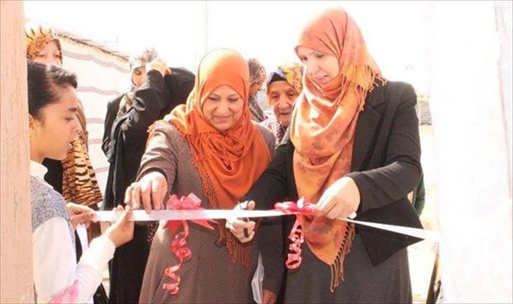 افتتاح سوق الأسرة المنتجة في «قصر أحمد» بمصراتة