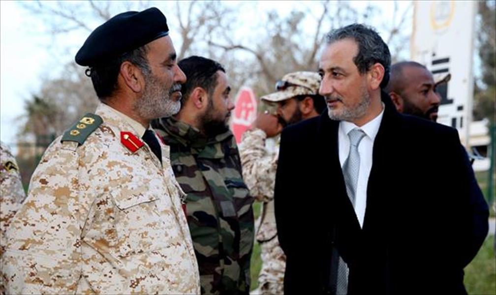 البرغثي يتعهد بتقديم الدعم للكتيبة «302 مشاة» في طرابلس