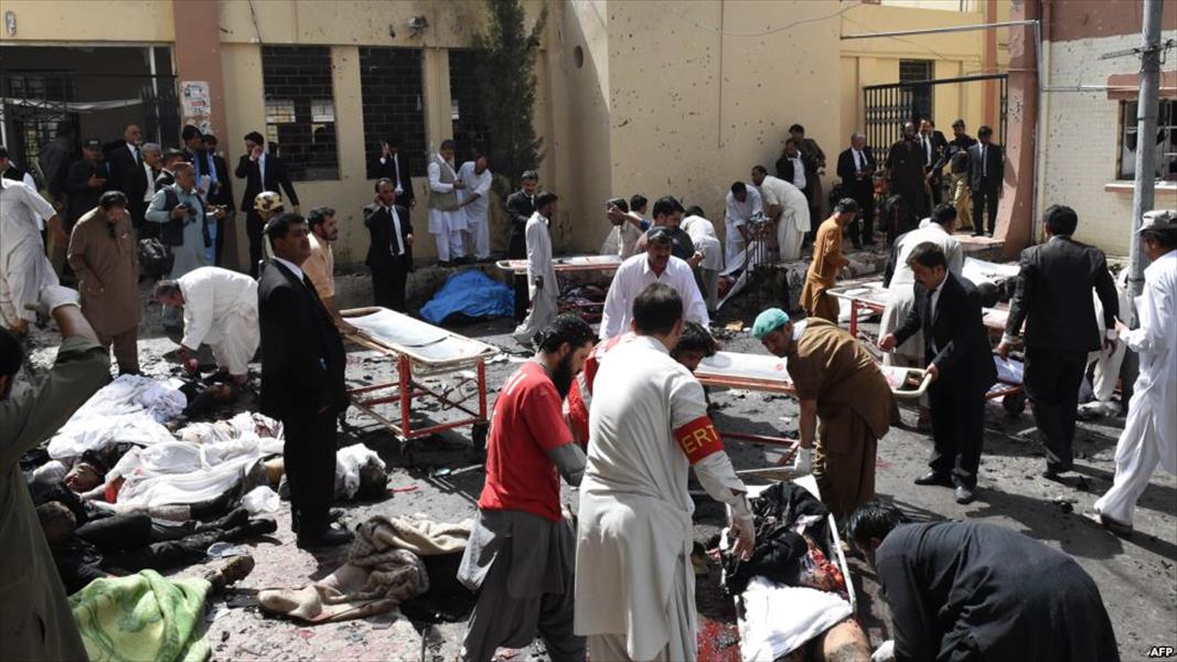 ارتفاع ضحايا التفجير الإرهابي لـ«مزار صوفي» في باكستان إلى 70 قتيلاً