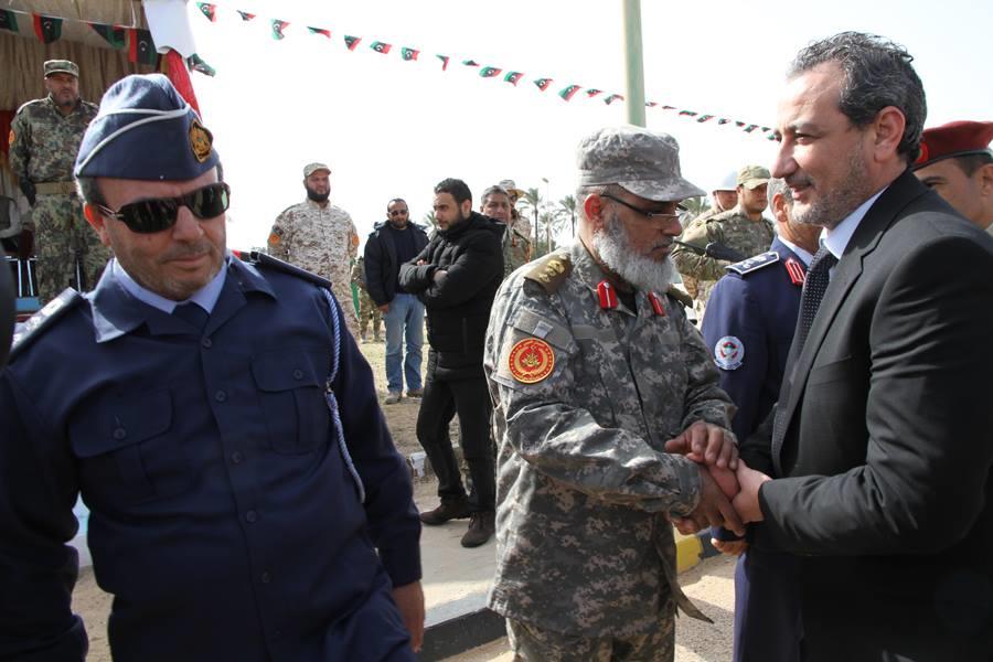 البرغثي يشهد تخريج دفعة جديدة من الكتيبة «107 مشاة» في طرابلس