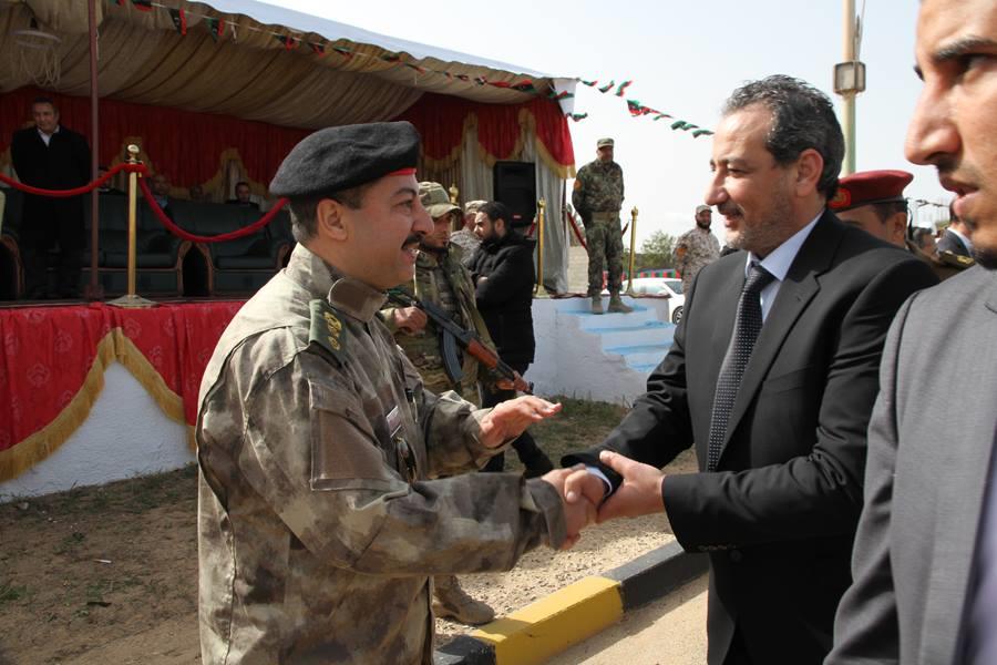 البرغثي يشهد تخريج دفعة جديدة من الكتيبة «107 مشاة» في طرابلس