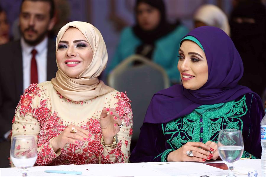 بالصور: الليبية هدير خالد وصيفة ملكة جمال المحجبات
