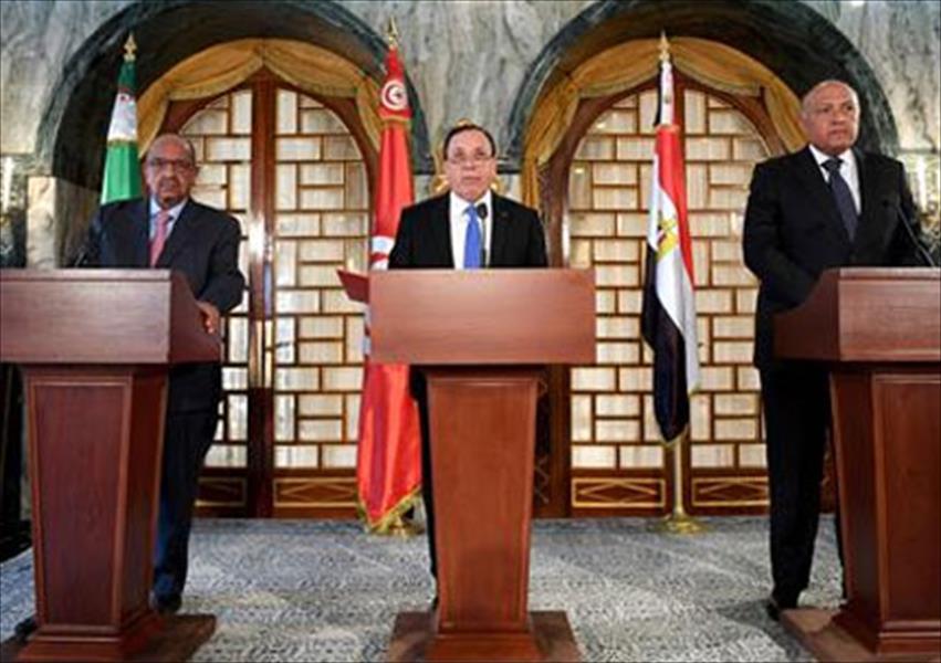 «إعلان تونس»: لا للحل العسكري في ليبيا.. والحوار يشمل الجميع