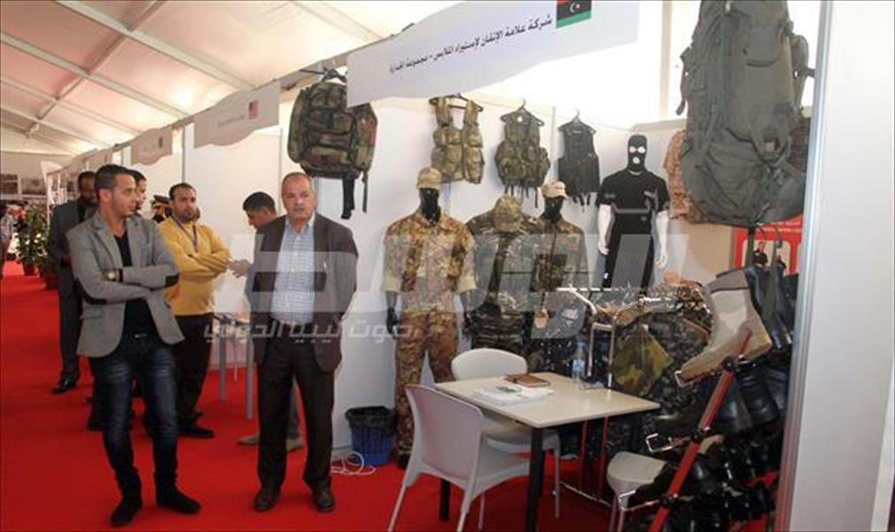 بالصور: 50 شركة عالمية في معرض احتياجات الجيش الليبي بطرابلس