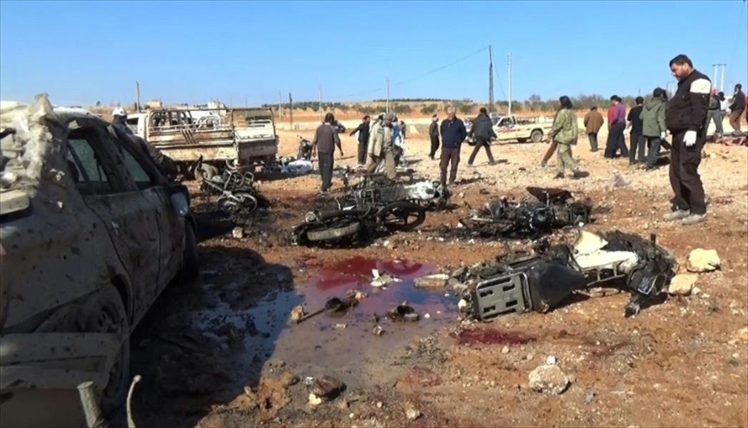 ارتفاع حصيلة التفجير «الإرهابي» قرب الباب السورية إلى 77 قتيلاً