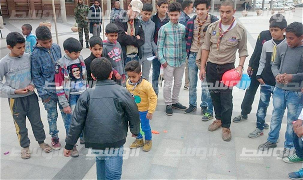ميدان الشهداء يشهد فعاليات مهرجان طبرق للطفولة