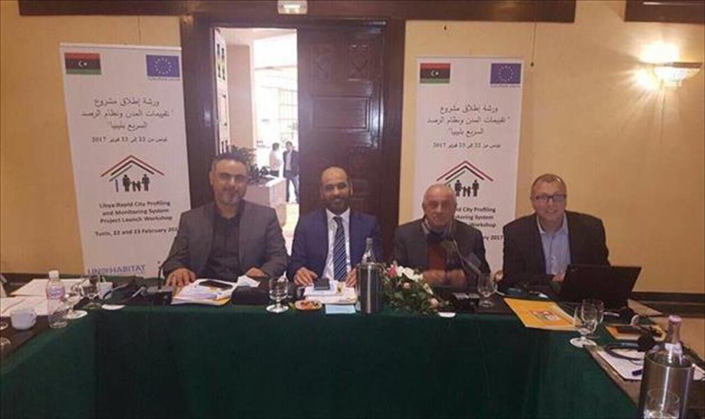 فريق من لجنة بنغازي للتواصل الدولي الإنساني يلتقي مسؤولين أمميين في تونس