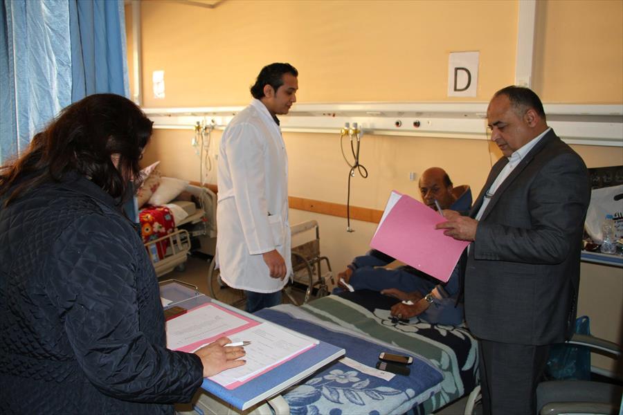 استئناف امتحان سنة خامسة باطنة بمركز بنغازي الطبي