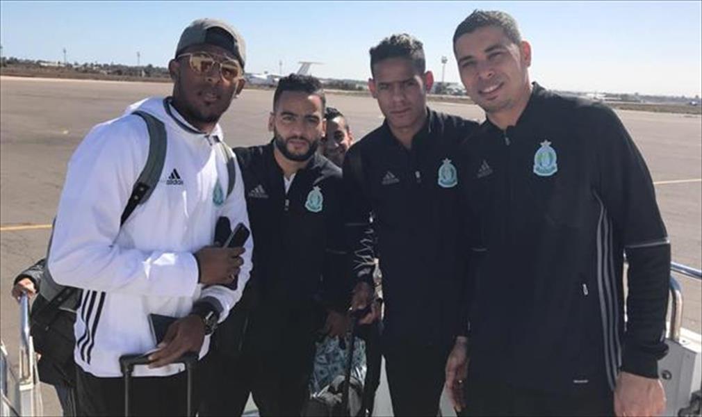 كتيبة «الزعيم» تصل تونس منذ قليل للدفاع عن الكرة الليبية