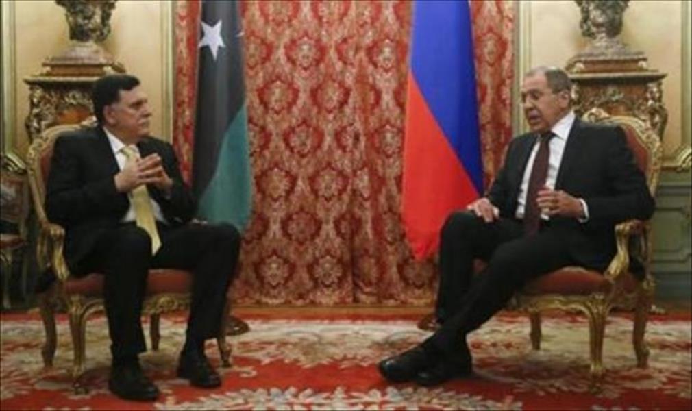 «فاينانشيال تايمز»: زيارة السراج موسكو تعكس طموحها في ليبيا