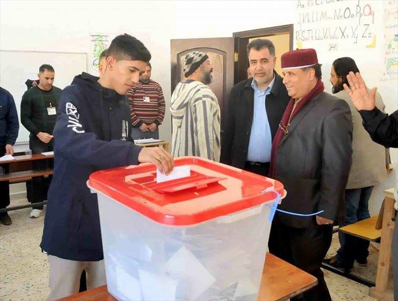 سعد غفير في انتخابات نادي المروج