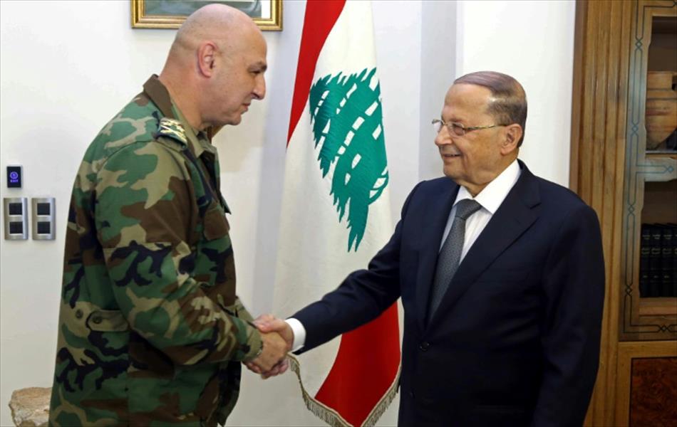 جوزف عون قائدًا جديدًا للجيش اللبناني