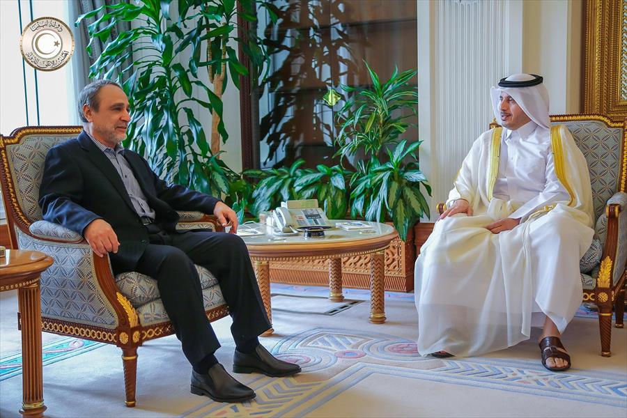 أمير قطر يؤكد دعم بلاده للاتفاق السياسي الليبي والمؤسسات المنبثقة عنه