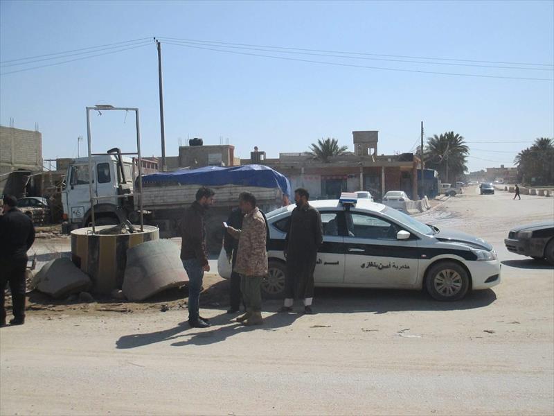 لجنة أمنية لضبط المهاجرين والمخالفات المرورية في بنغازي