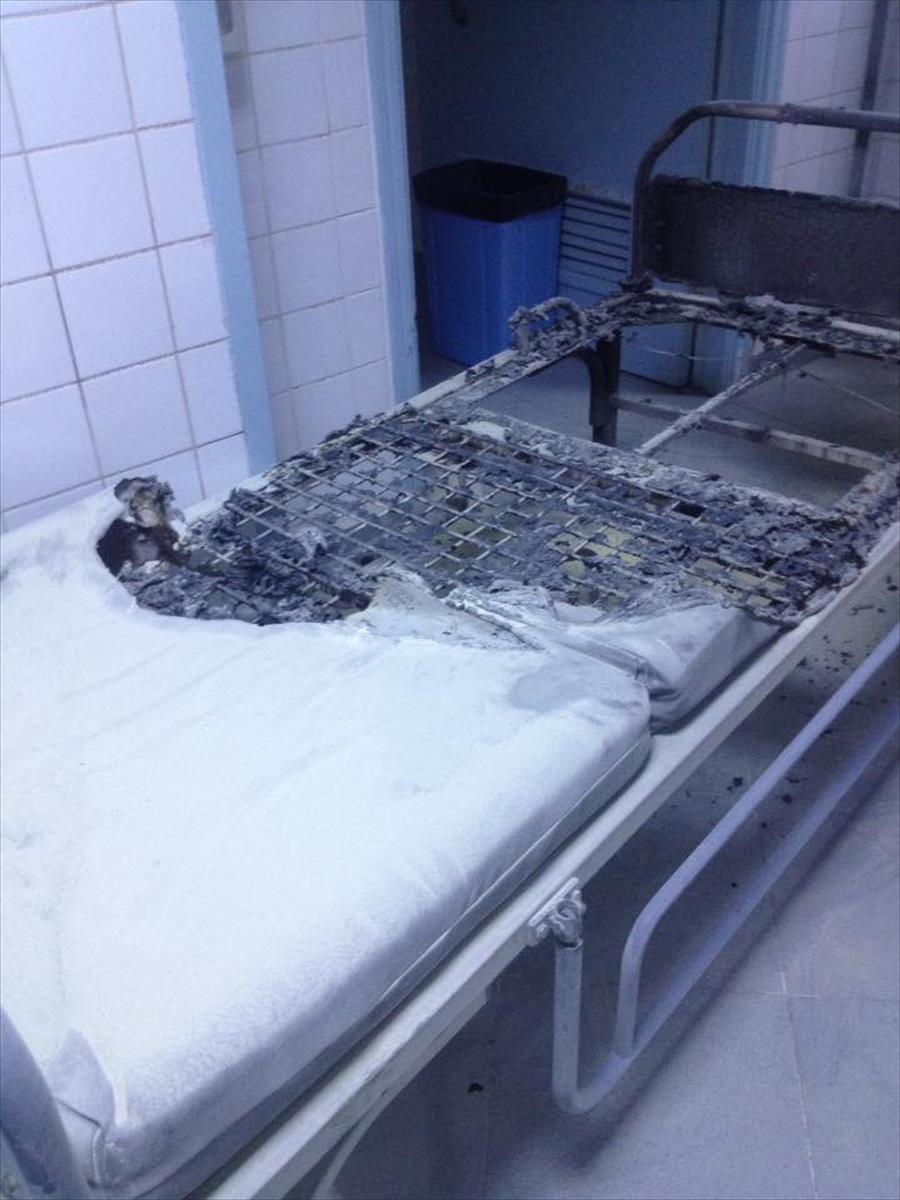 السيطرة على حريق اندلع بقسم الأطفال بمستشفى الخضراء في طرابلس