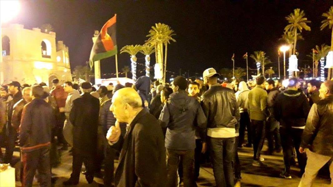 القطراني: أدعو أهالي طرابلس لمواصلة الحرك السلمي حتي يَعم الأمن