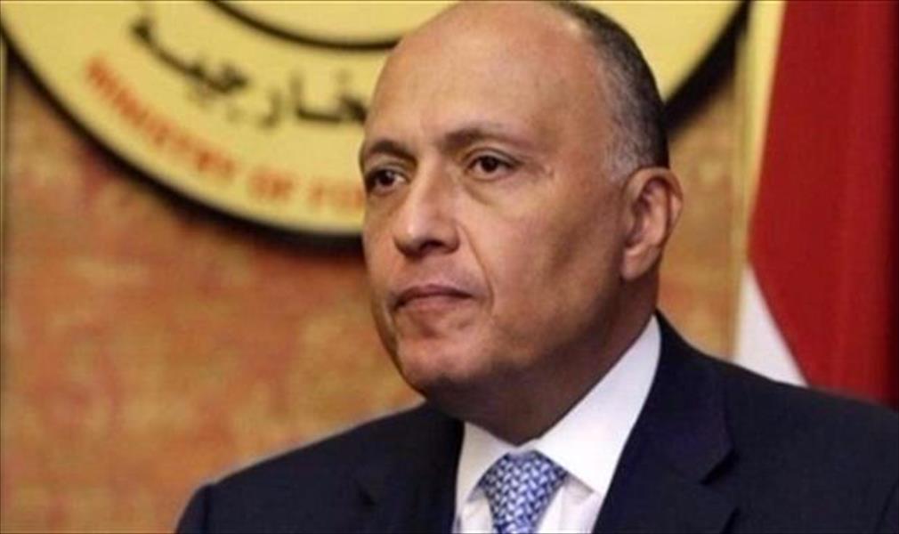 وزير الخارجية المصري يستقبل وفدًا من البرلمان البريطاني