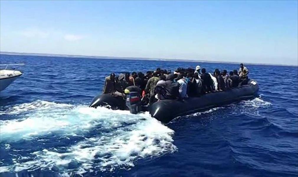دورية للقوات الخاصة البحرية في تاجوراء تنقذ 205 مهاجرًا 