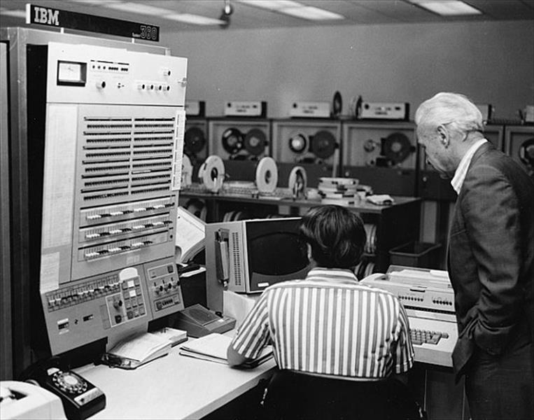 نصف قرن على ظهور أول حاسب آلي لشركة آي بي إم