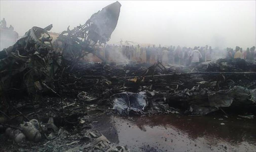 37 جريحًا في تحطم طائرة ركاب بجنوب السودان
