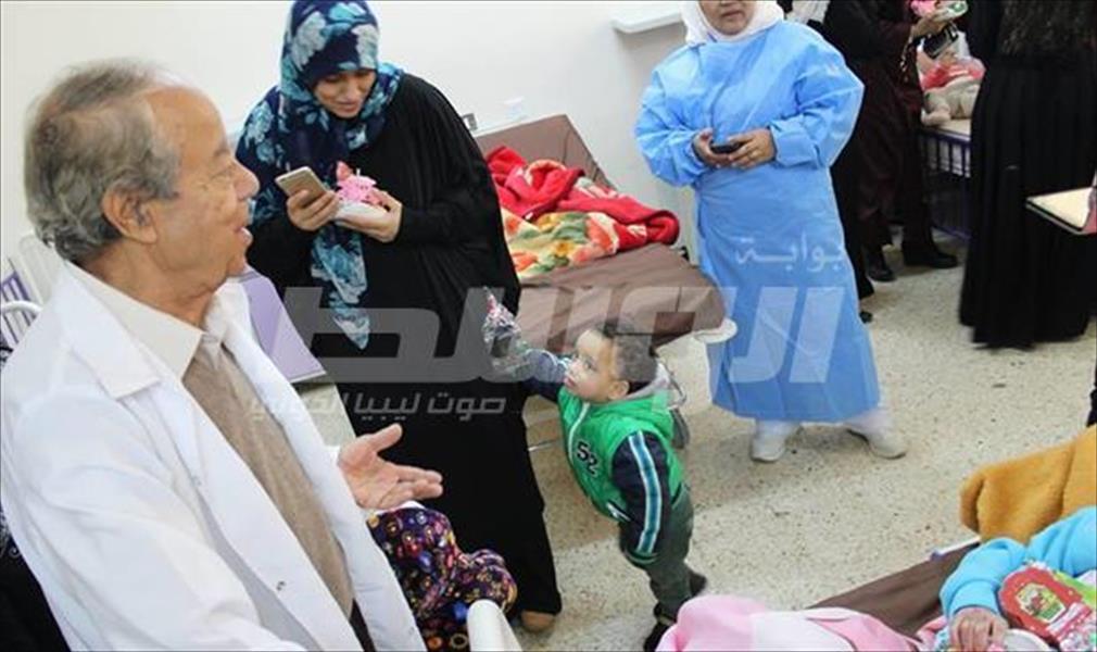 مستشفى الجلاء في بنغازي يحتفل بعيد الطفل