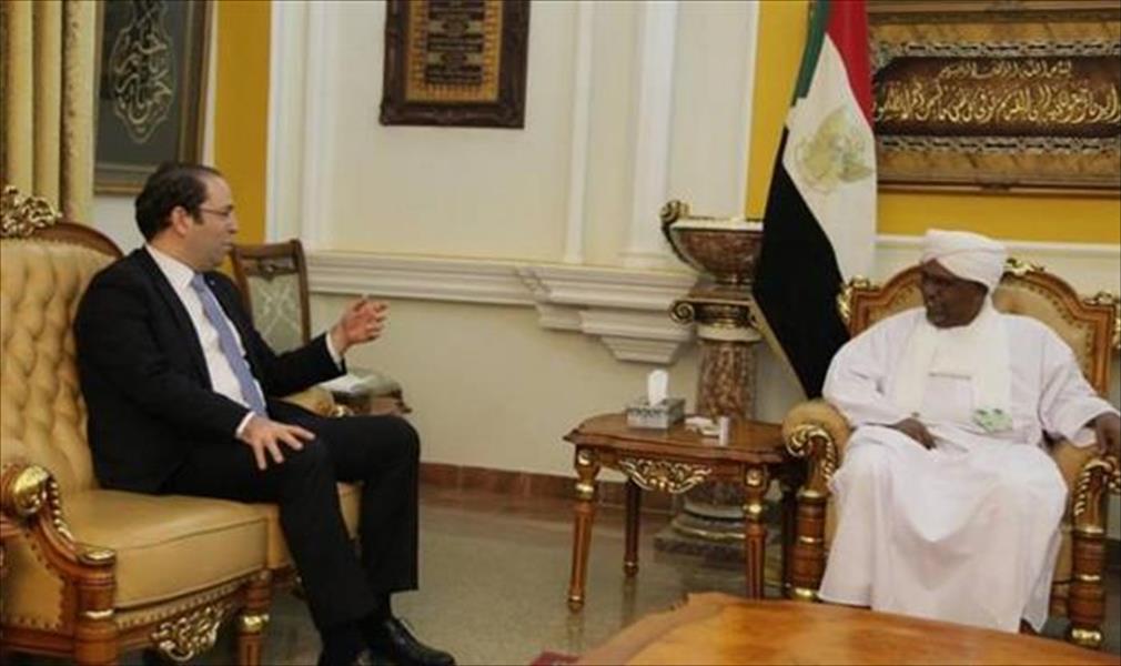 الشاهد والبشير يبحثان العلاقات الثنائية بين تونس والسودان