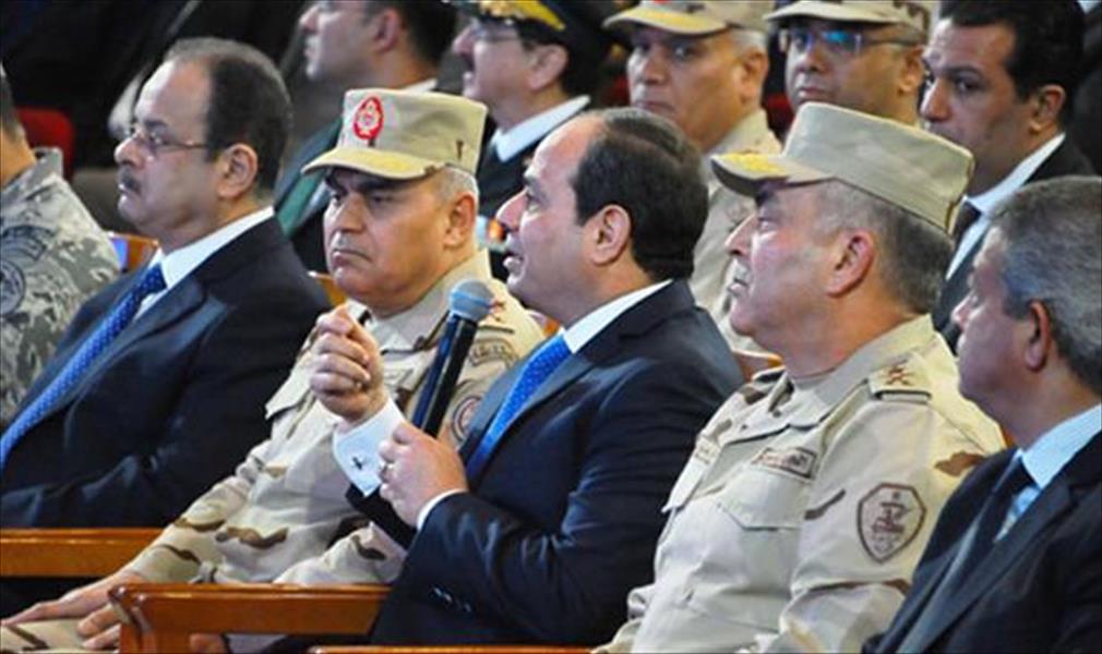 السيسي: شعب مصر كله يتصدى لـ«الإرهاب»
