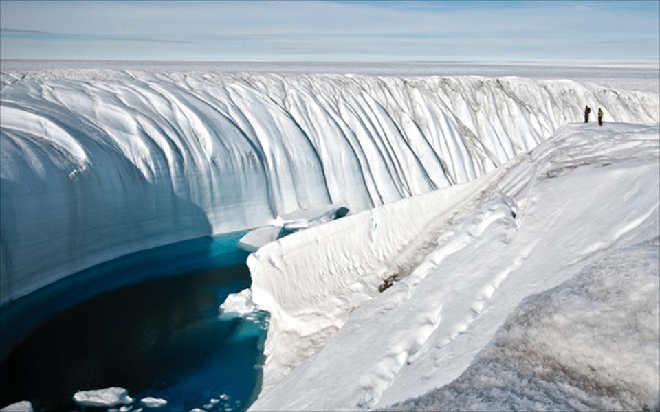إنفوجرافيك: الشتاء الدافئ يهدد الجليد