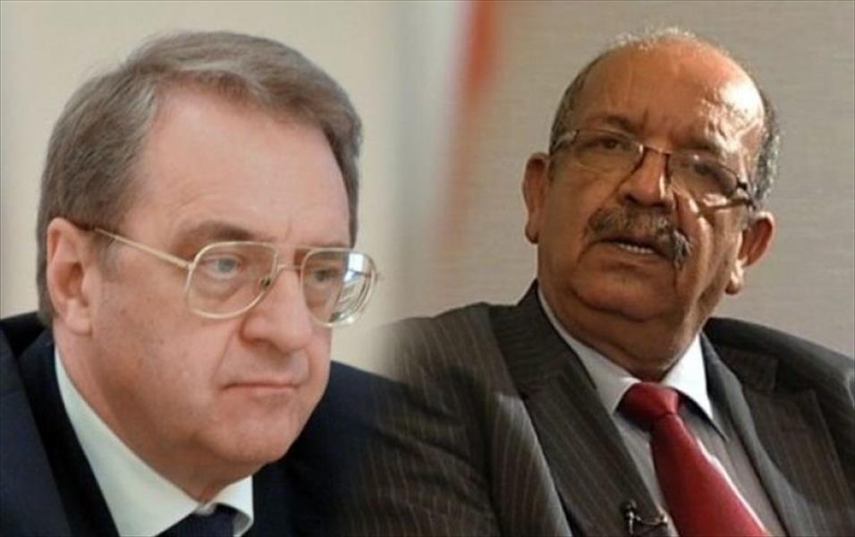 توافق جزائري روسي على دفع الحلول السياسية في ليبيا