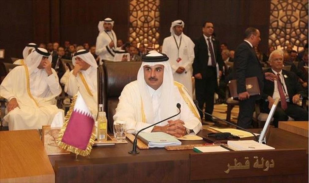 أمير قطر: على الأشقاء في ليبيا رفض الفوضى والتمسك بـ«الصخيرات»