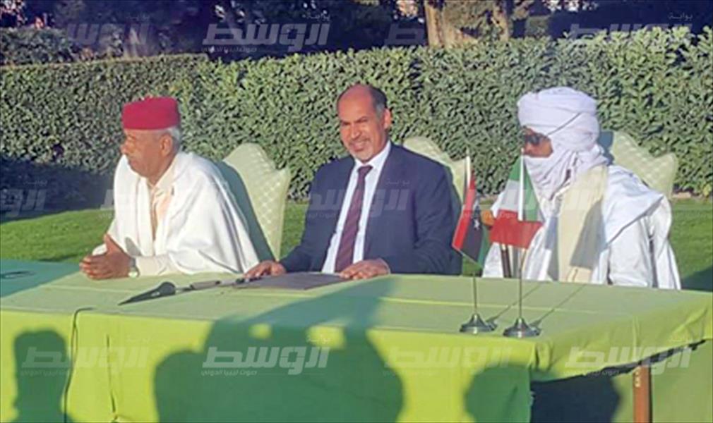 توقيع «اتفاق صلح» بين قبيلتي «أولاد سليمان» و«التبو» في روما