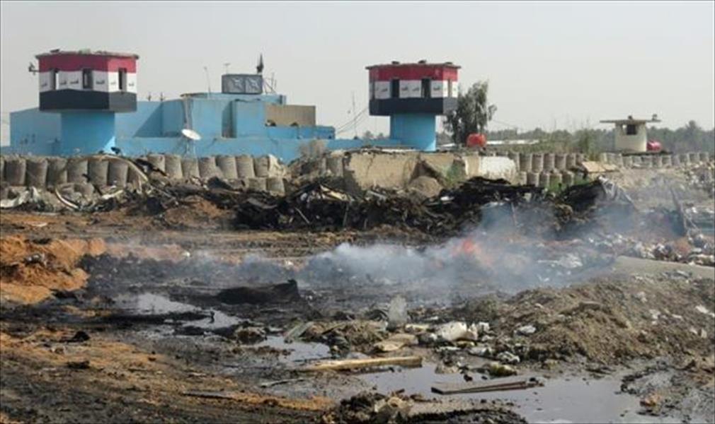 14 قتيلا في تفجير شاحنة استهدفت حاجزًا رئيسيًا جنوب بغداد