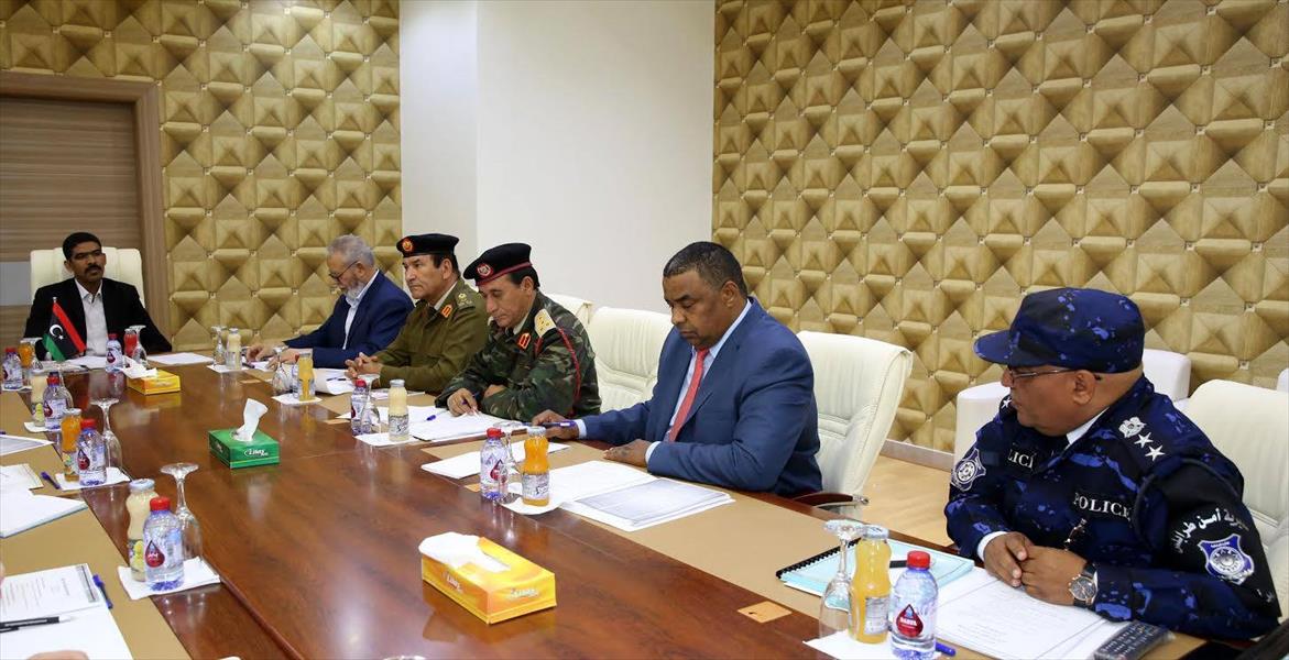 أحمد حمزة يناقش تأمين طرابلس مع الجنرال سيرا
