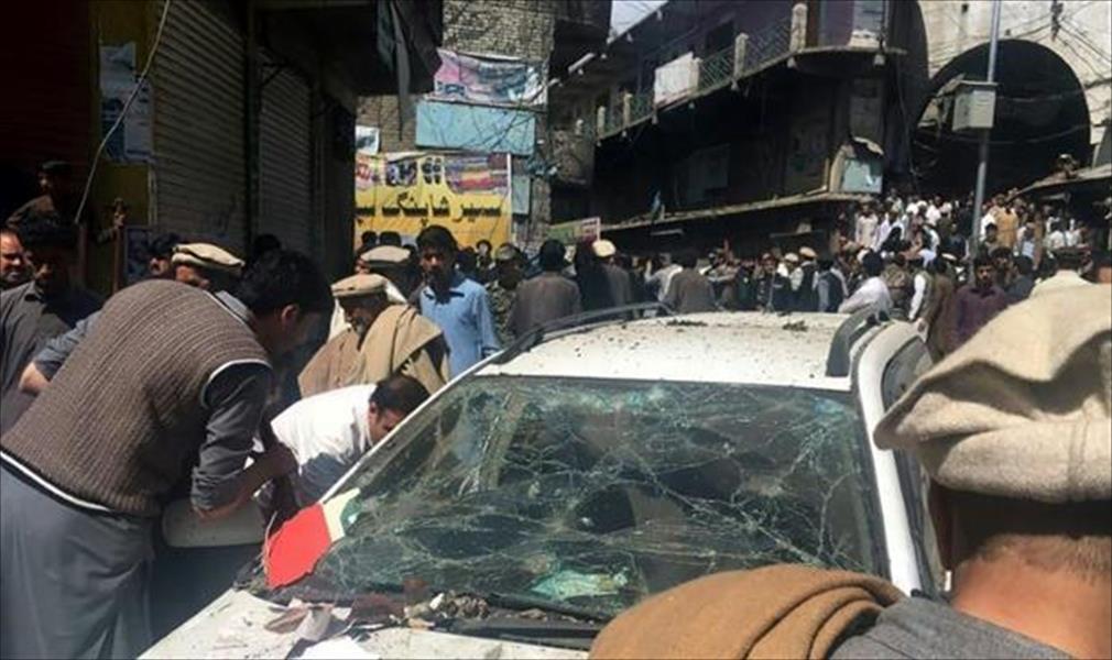 22 قتيلا في تفجير بأحد أسواق باكستان