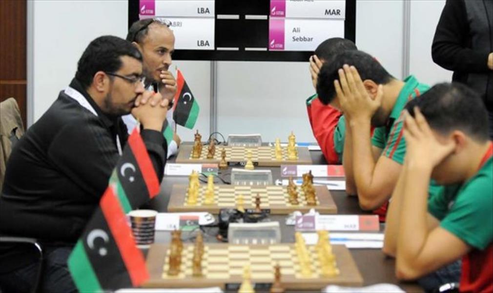 ختام تصفيات المرحلة الأولى من بطولة بنغازي للشطرنج