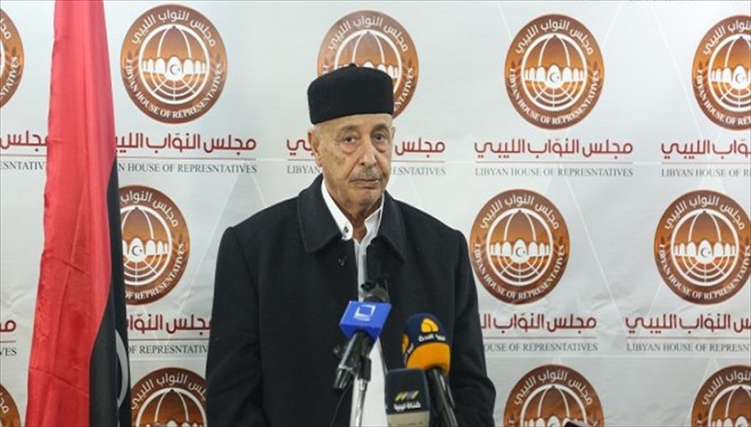 رئيس مجلس النواب: الحوار والنقاش داخل ليبيا