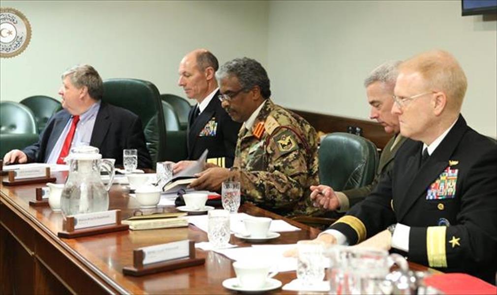 السراج يبحث مع قائد «أفريكوم» الشراكة بين ليبيا وأميركا لمكافحة الإرهاب