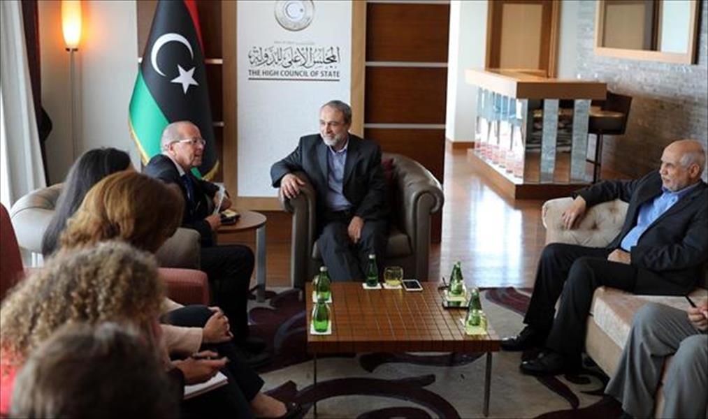 كوبلر يجتمع مع السويحلي وأعضاء من مجلس النواب في طرابلس