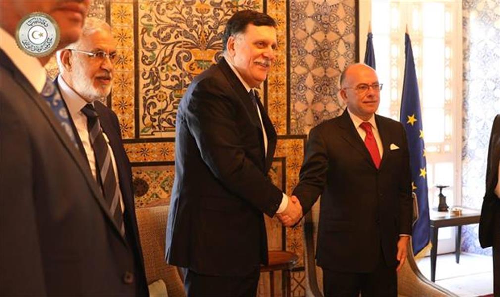 السرّاج يبحث مع رئيس الوزراء الفرنسي في تونس تدريب الحرس الرئاسي