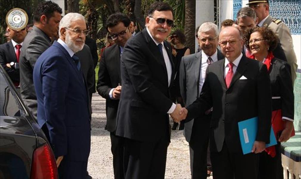 السرّاج يبحث مع رئيس الوزراء الفرنسي في تونس تدريب الحرس الرئاسي