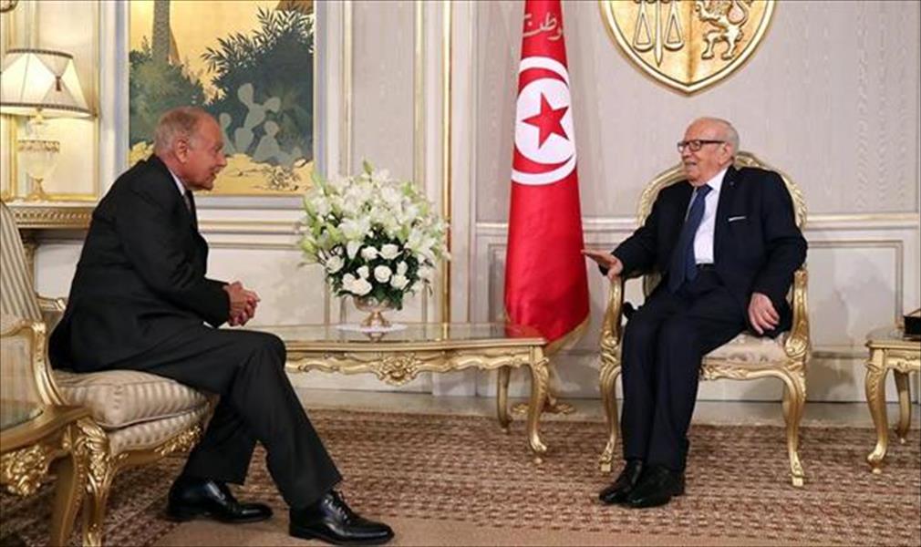 الجامعة العربية تعلن دعم المبادرة التونسية لحل الأزمة الليبية