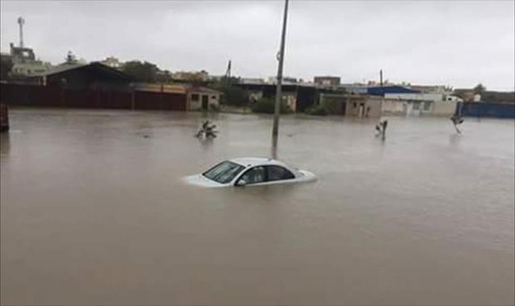 بالصور: الأمطار تحوّل طرابلس إلى أنهار متحركة