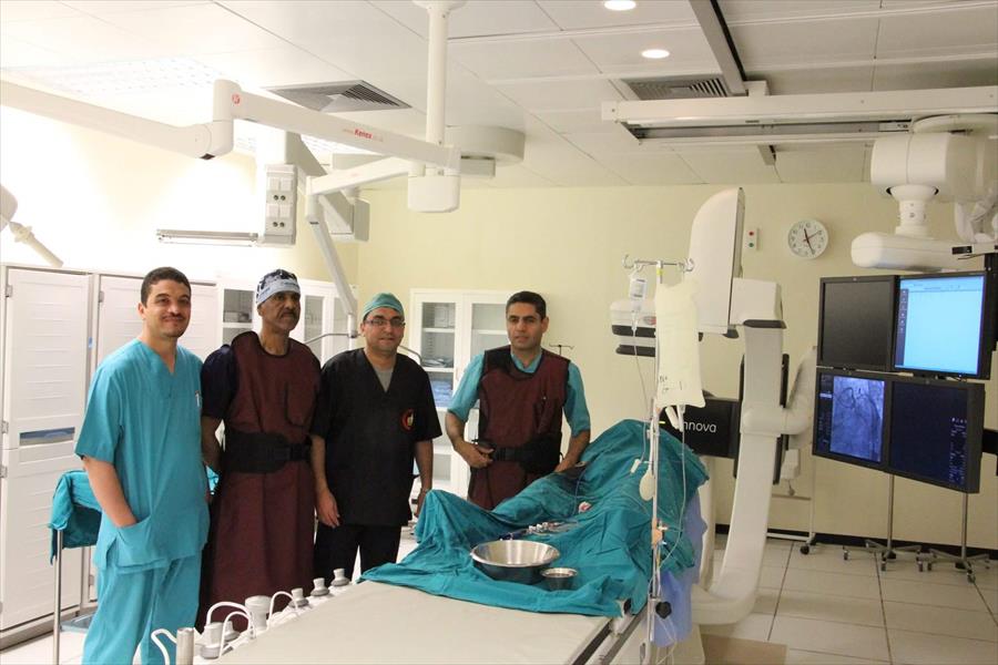 افتتاح قسم قسطرة القلب بمركز بنغازي الطبي