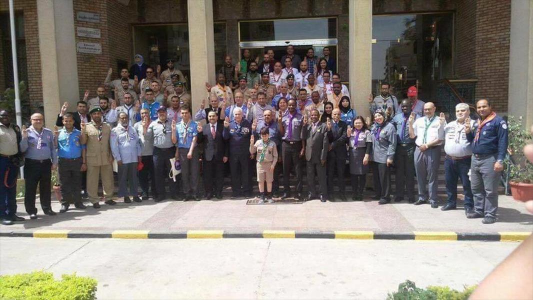 بالصور: «كشاف ليبيا» يشارك المنتدى الإقليمي الكشفي العربي بالقاهرة
