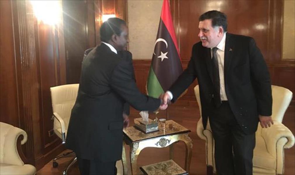 رئيس ساحل العاج لـ«السرّاج»: ندعم جهود حكومة الوفاق (صور)