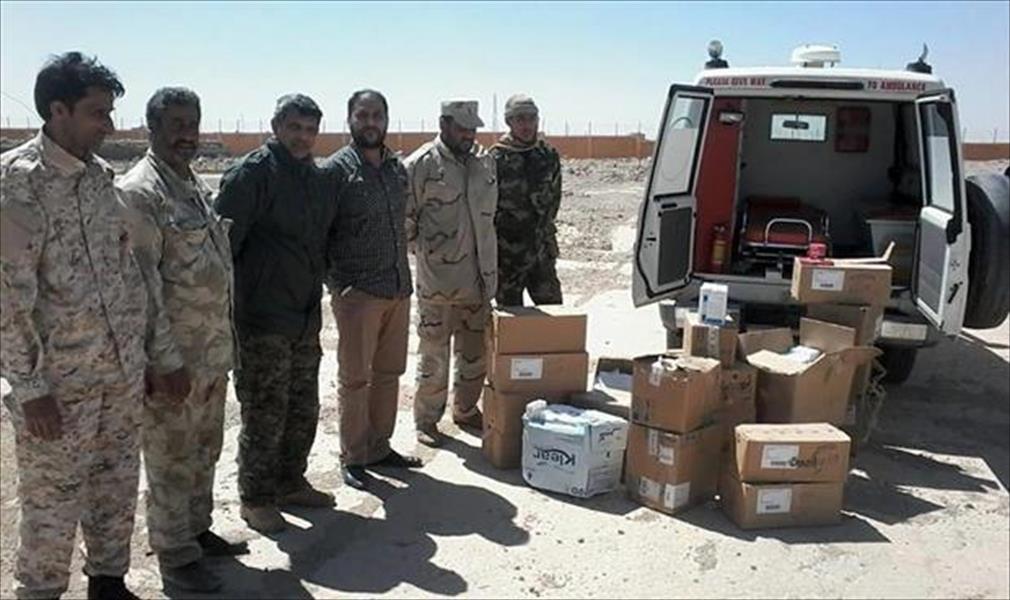ضبط كمية من الأدوية جنوب قاعدة جمال عبدالناصر الجوية قبل تهريبها إلى مصر